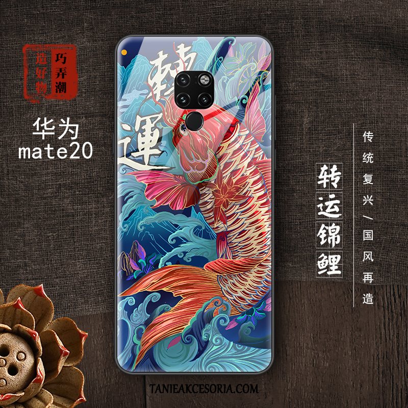 Etui Huawei Mate 20 Oryginalny Telefon Komórkowy Wiatr, Futerał Huawei Mate 20 Silikonowe Niebieski Anti-fall