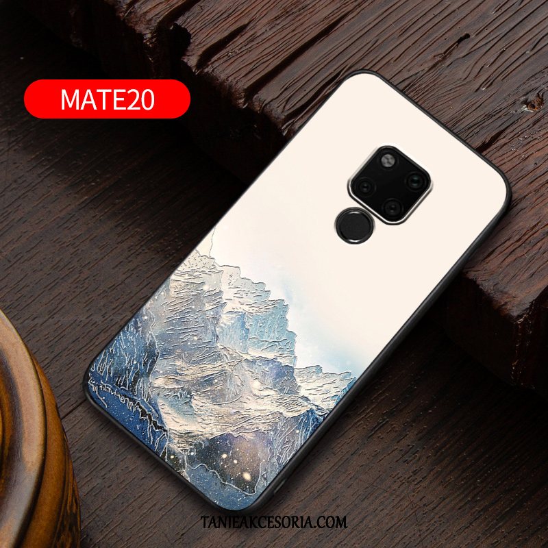 Etui Huawei Mate 20 Osobowość Nubuku Kreatywne, Futerał Huawei Mate 20 Czerwony Netto Tendencja Szary