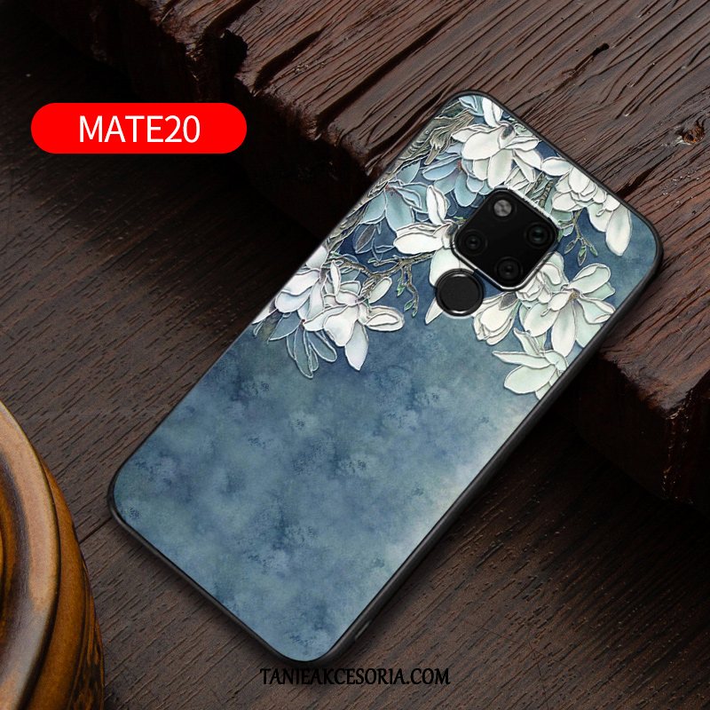 Etui Huawei Mate 20 Osobowość Nubuku Kreatywne, Futerał Huawei Mate 20 Czerwony Netto Tendencja Szary