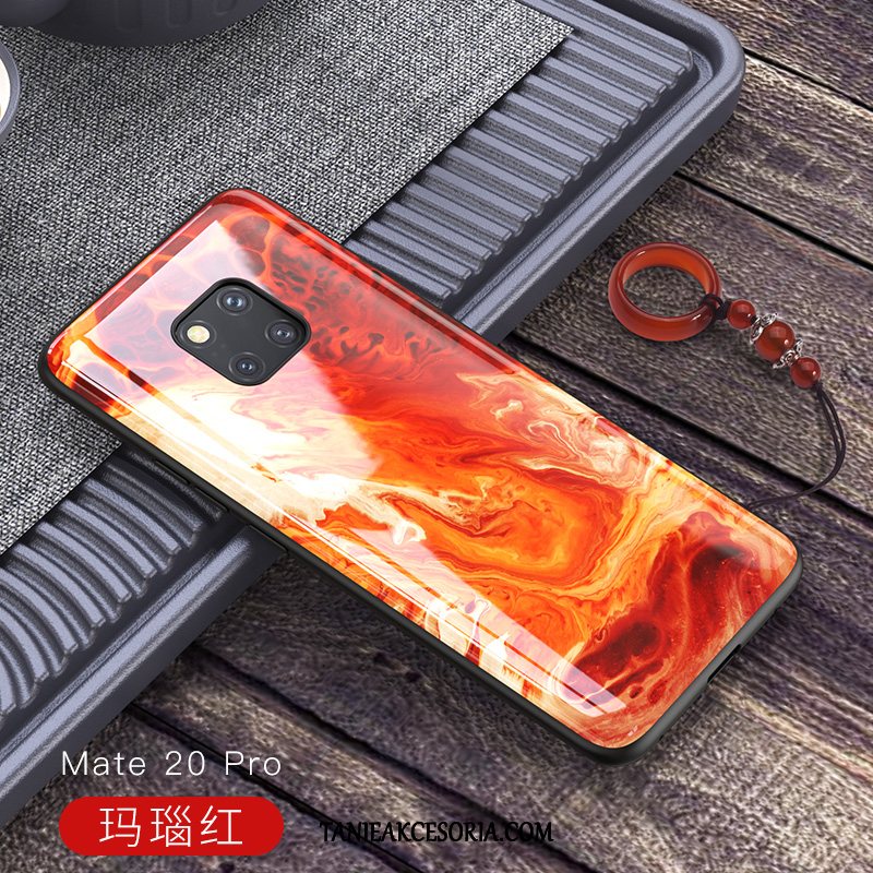 Etui Huawei Mate 20 Pro Anti-fall Silikonowe Modna Marka, Obudowa Huawei Mate 20 Pro Szkło Osobowość Zielony