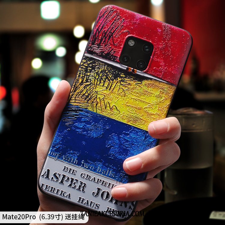 Etui Huawei Mate 20 Pro Niebieski Moda Osobowość, Obudowa Huawei Mate 20 Pro Ochraniacz Cienkie Modna Marka