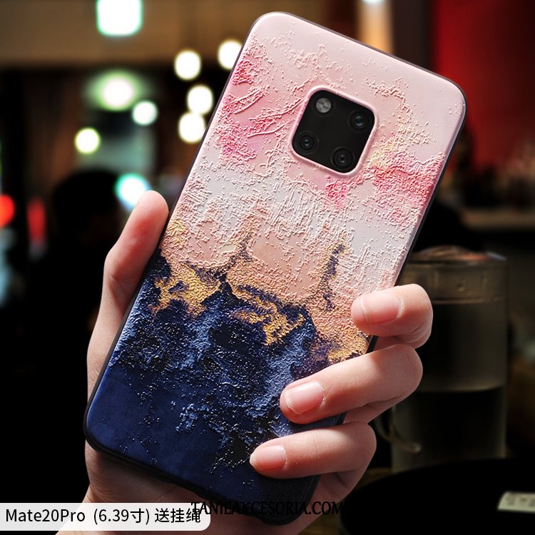 Etui Huawei Mate 20 Pro Niebieski Moda Osobowość, Obudowa Huawei Mate 20 Pro Ochraniacz Cienkie Modna Marka