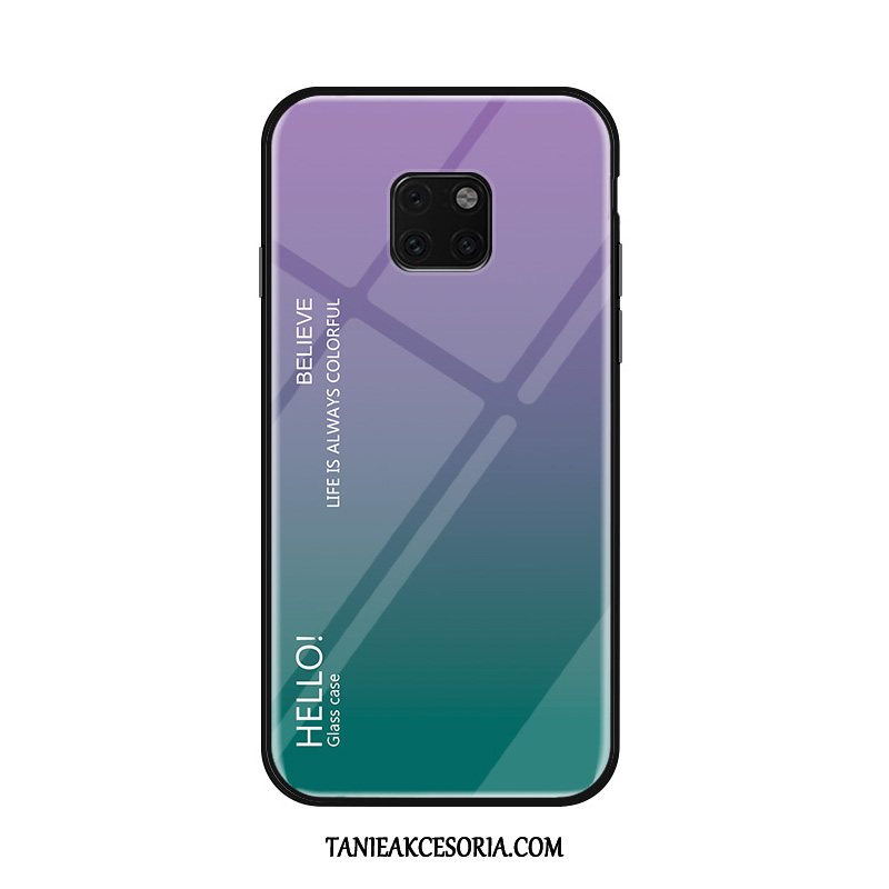 Etui Huawei Mate 20 Pro Telefon Komórkowy Ochraniacz Proste, Obudowa Huawei Mate 20 Pro Gradient Kreatywne Szkło