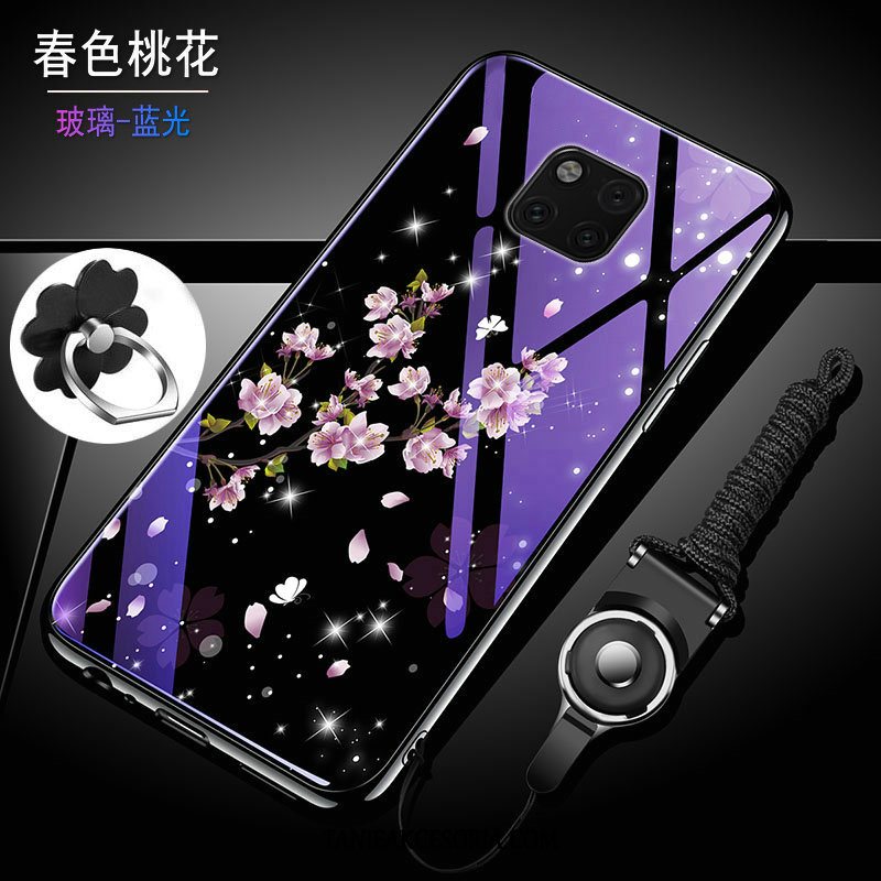 Etui Huawei Mate 20 Pro Tendencja Silikonowe Niebieski, Obudowa Huawei Mate 20 Pro Telefon Komórkowy Ochraniacz Purpurowy