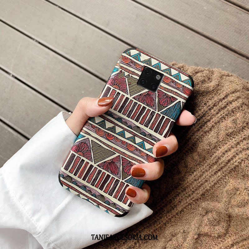 Etui Huawei Mate 20 Pro Tendencja Totem Telefon Komórkowy, Pokrowce Huawei Mate 20 Pro Czerwony