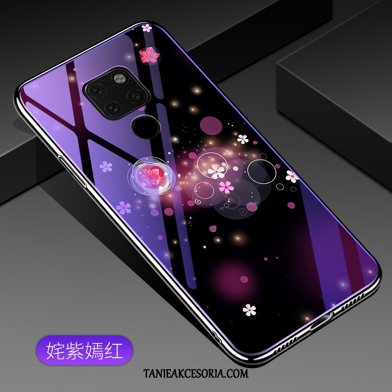 Etui Huawei Mate 20 Purpurowy Anti-fall Telefon Komórkowy, Pokrowce Huawei Mate 20 Ochraniacz Szkło