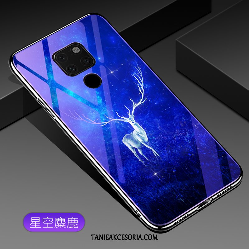 Etui Huawei Mate 20 Purpurowy Anti-fall Telefon Komórkowy, Pokrowce Huawei Mate 20 Ochraniacz Szkło