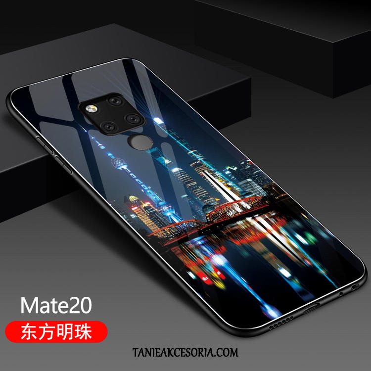 Etui Huawei Mate 20 Trudno Lustro Tendencja, Pokrowce Huawei Mate 20 Silikonowe Niebieski Anti-fall