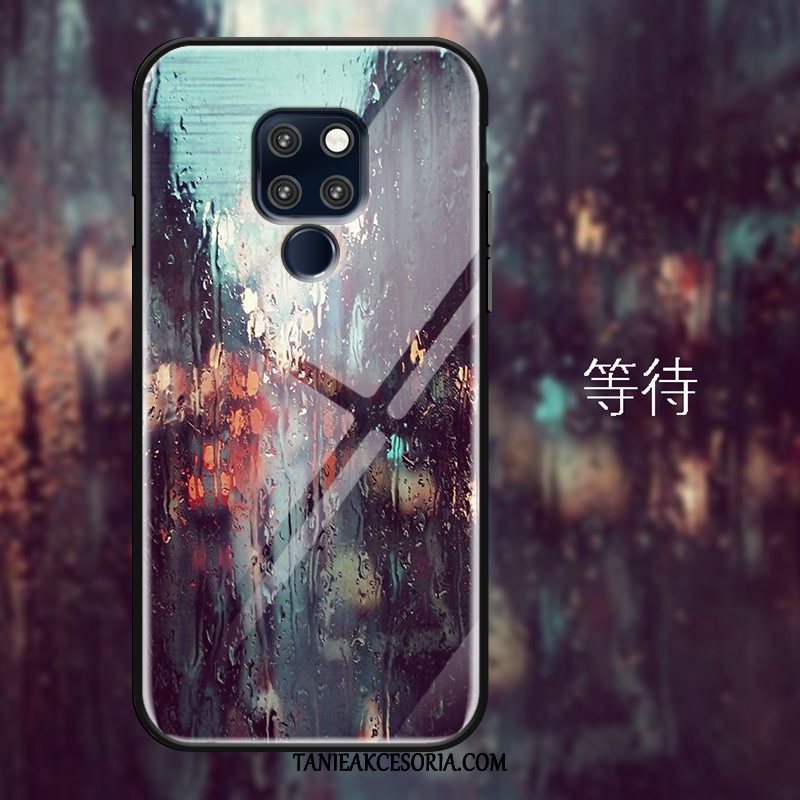 Etui Huawei Mate 20 X Anti-fall Osobowość Ochraniacz, Futerał Huawei Mate 20 X Tendencja Czarny Wiatr