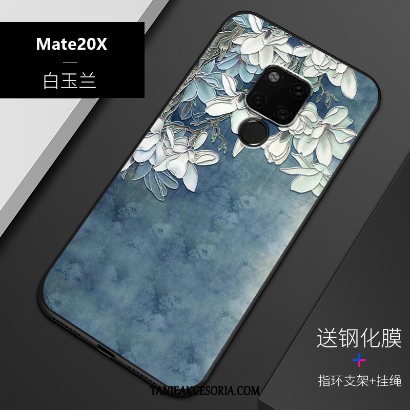 Etui Huawei Mate 20 X Dostosowane Silikonowe Relief, Futerał Huawei Mate 20 X Ochraniacz Anti-fall Osobowość