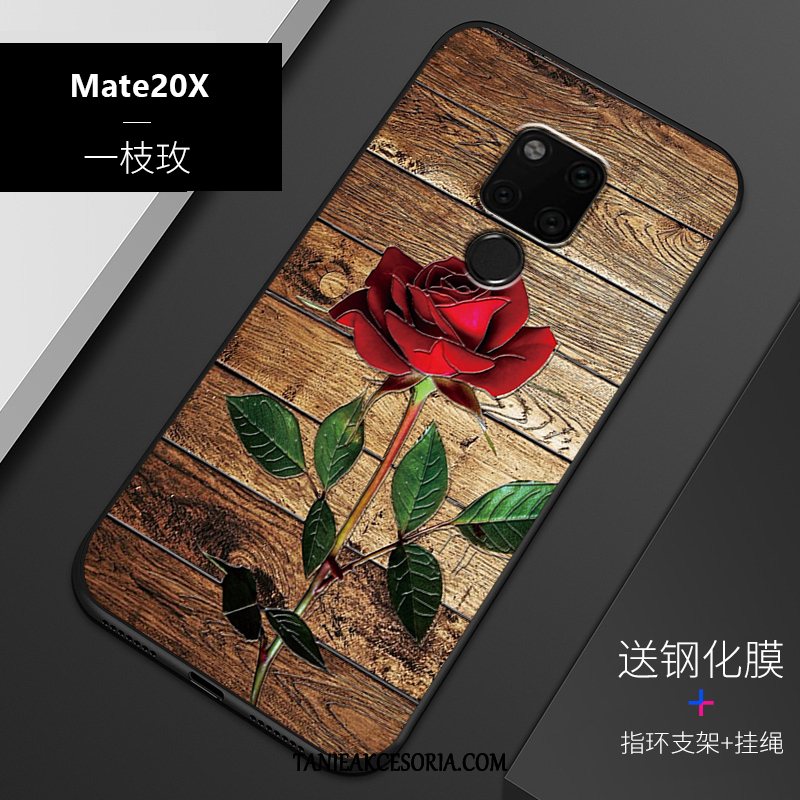 Etui Huawei Mate 20 X Dostosowane Silikonowe Relief, Futerał Huawei Mate 20 X Ochraniacz Anti-fall Osobowość