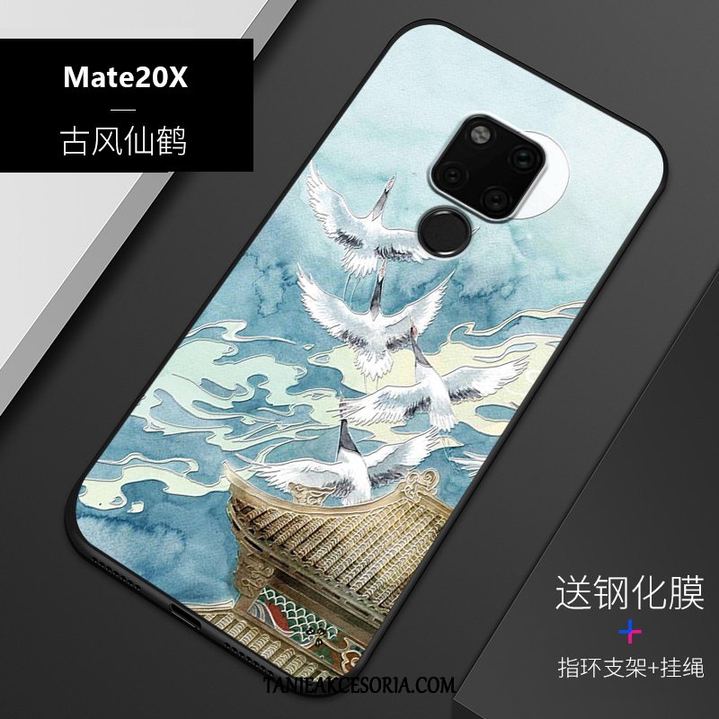 Etui Huawei Mate 20 X Dostosowane Silikonowe Relief, Futerał Huawei Mate 20 X Ochraniacz Anti-fall Osobowość