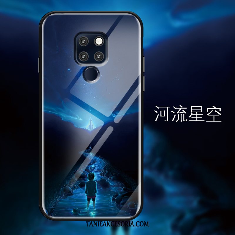 Etui Huawei Mate 20 X Szkło Ochraniacz Lustro, Pokrowce Huawei Mate 20 X Różowe Czarny Fantazja