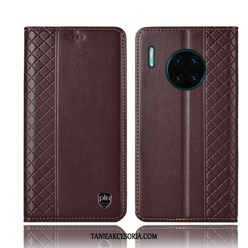 Etui Huawei Mate 30 Pro All Inclusive Ochraniacz Anti-fall, Obudowa Huawei Mate 30 Pro Skórzany Futerał Telefon Komórkowy Żółty