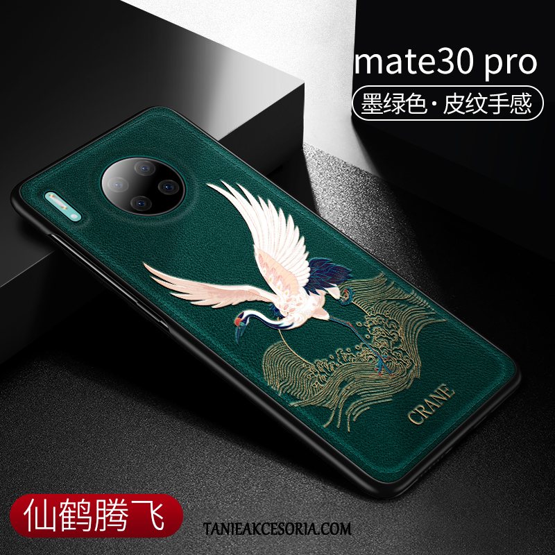 Etui Huawei Mate 30 Pro Chiński Styl Anti-fall Kreatywne, Obudowa Huawei Mate 30 Pro Tendencja Osobowość Zielony