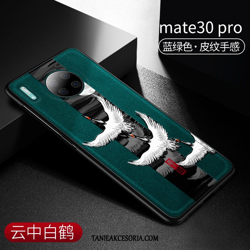 Etui Huawei Mate 30 Pro Chiński Styl Anti-fall Kreatywne, Obudowa Huawei Mate 30 Pro Tendencja Osobowość Zielony