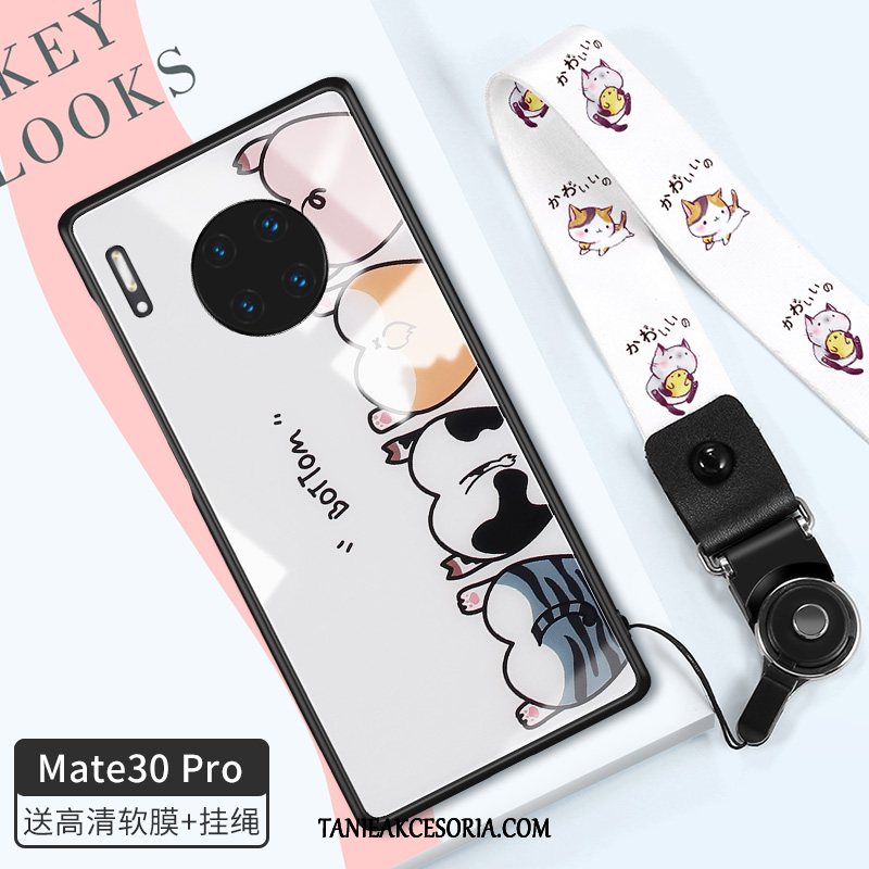 Etui Huawei Mate 30 Pro Cienkie Telefon Komórkowy Piękny, Obudowa Huawei Mate 30 Pro Czerwony Netto Kreskówka Modna Marka