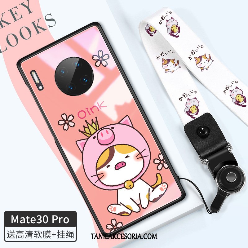 Etui Huawei Mate 30 Pro Cienkie Telefon Komórkowy Piękny, Obudowa Huawei Mate 30 Pro Czerwony Netto Kreskówka Modna Marka