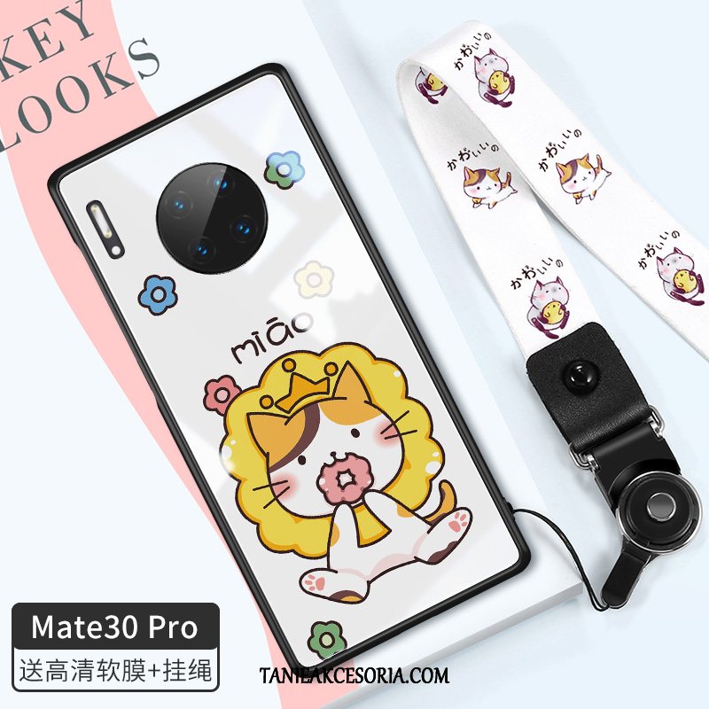 Etui Huawei Mate 30 Pro Cienkie Telefon Komórkowy Piękny, Obudowa Huawei Mate 30 Pro Czerwony Netto Kreskówka Modna Marka