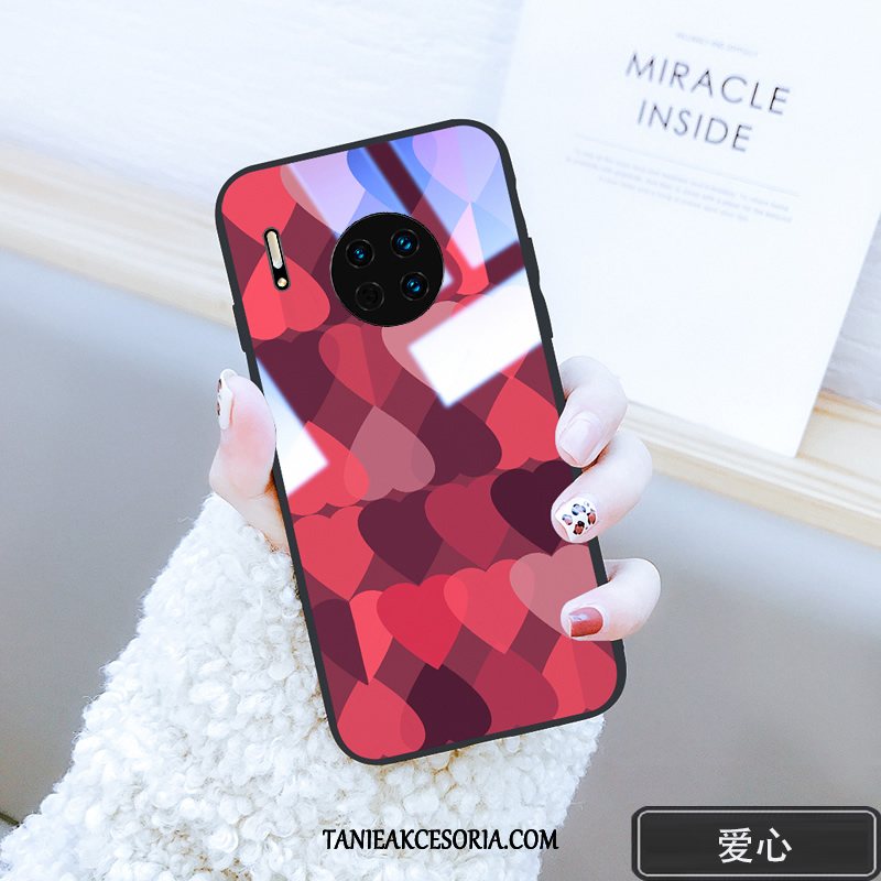 Etui Huawei Mate 30 Pro Czerwony Netto Wysoki Koniec Cienkie, Pokrowce Huawei Mate 30 Pro Anti-fall Piękny Ochraniacz