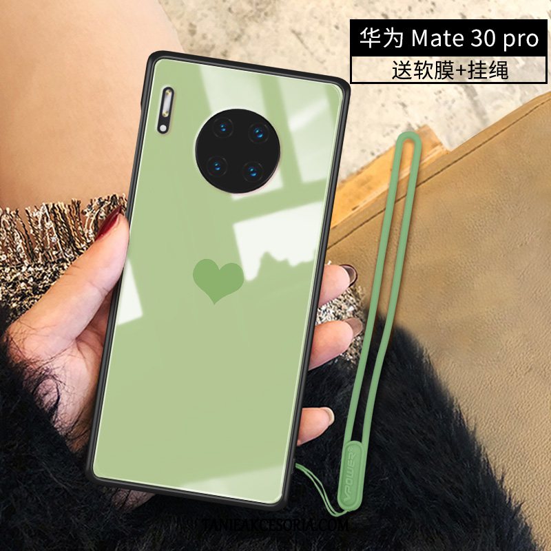 Etui Huawei Mate 30 Pro Silikonowe All Inclusive Zielony, Futerał Huawei Mate 30 Pro Telefon Komórkowy Ochraniacz Anti-fall