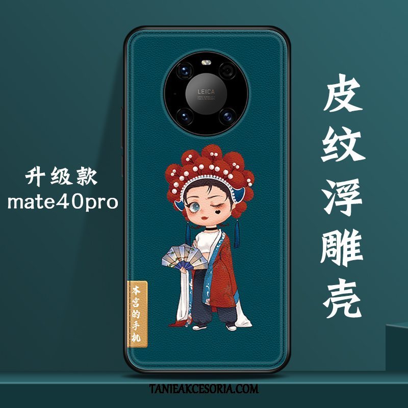 Etui Huawei Mate 40 Pro Piękny Osobowość Telefon Komórkowy, Futerał Huawei Mate 40 Pro Anti-fall Nowy Czerwony Netto