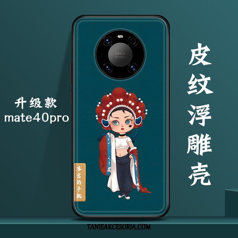 Etui Huawei Mate 40 Pro Piękny Osobowość Telefon Komórkowy, Futerał Huawei Mate 40 Pro Anti-fall Nowy Czerwony Netto