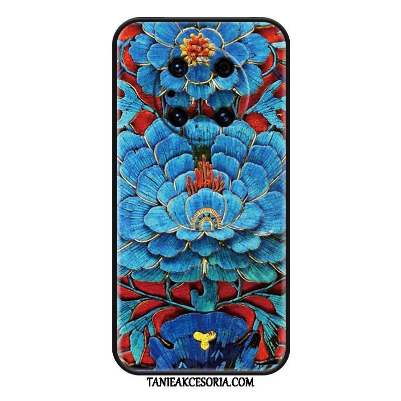 Etui Huawei Mate 40 Pro Telefon Komórkowy Wiszące Ozdoby Zielony, Pokrowce Huawei Mate 40 Pro Anti-fall Vintage Etniczny