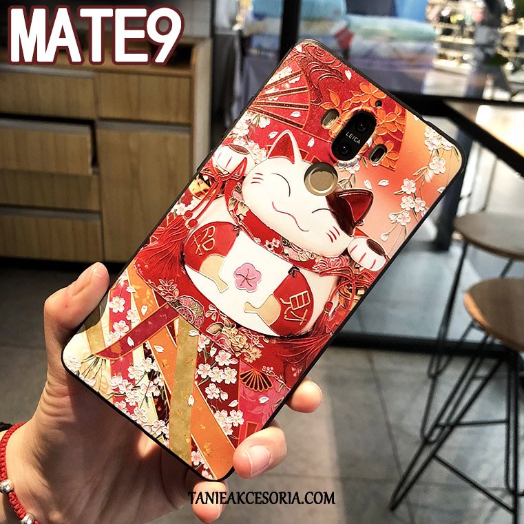 Etui Huawei Mate 9 All Inclusive Telefon Komórkowy Bogactwo, Futerał Huawei Mate 9 Ochraniacz Kotek Relief