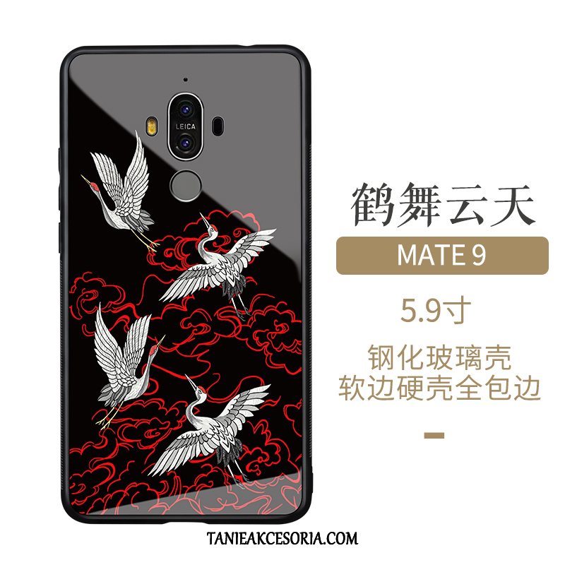 Etui Huawei Mate 9 Cienkie Szkło Silikonowe, Futerał Huawei Mate 9 Niebieski Kreatywne Tendencja