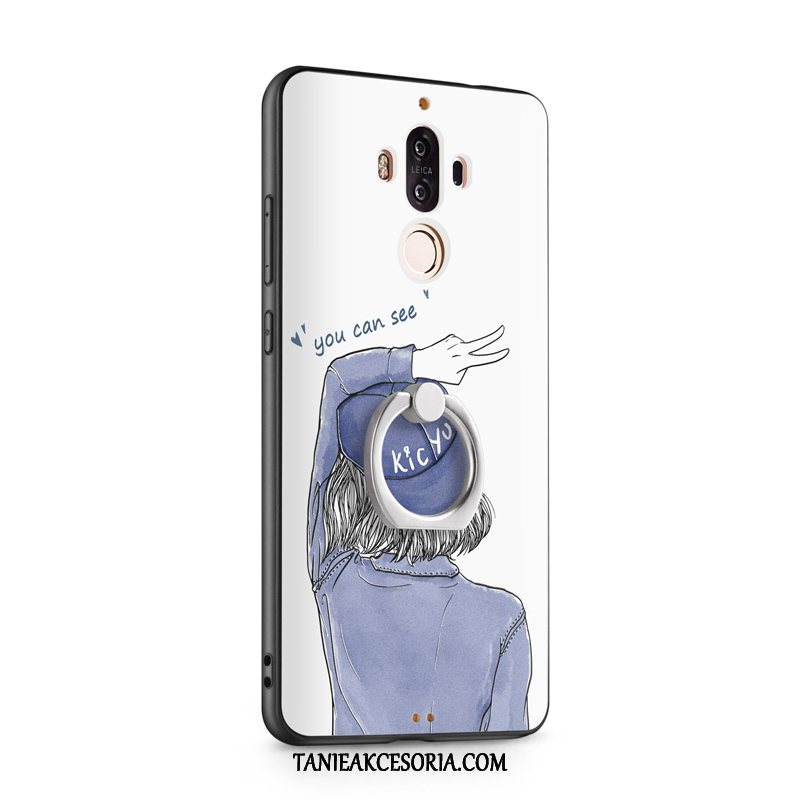 Etui Huawei Mate 9 Trudno All Inclusive Kreatywne, Futerał Huawei Mate 9 Ring Modna Marka Czerwony Netto