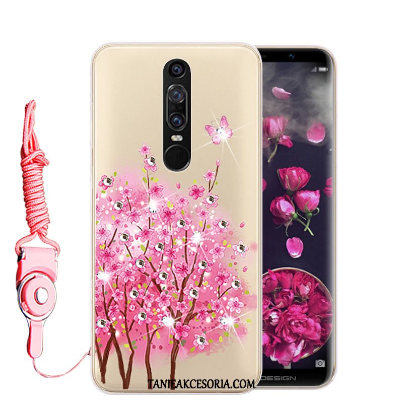 Etui Huawei Mate Rs Miękki Zielony Rhinestone, Pokrowce Huawei Mate Rs Telefon Komórkowy Silikonowe Anti-fall