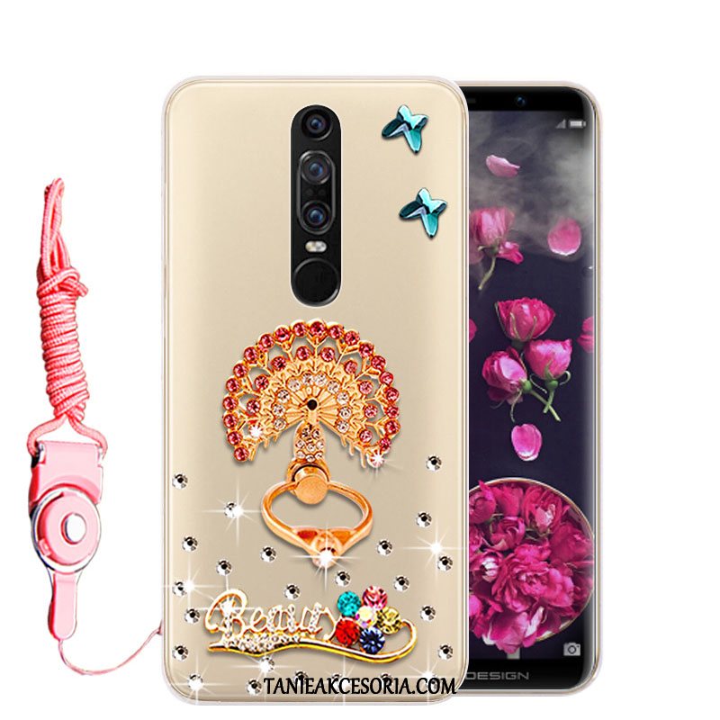 Etui Huawei Mate Rs Miękki Zielony Rhinestone, Pokrowce Huawei Mate Rs Telefon Komórkowy Silikonowe Anti-fall