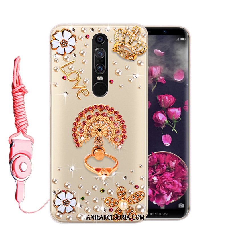 Etui Huawei Mate Rs Miękki Zielony Rhinestone, Pokrowce Huawei Mate Rs Telefon Komórkowy Silikonowe Anti-fall