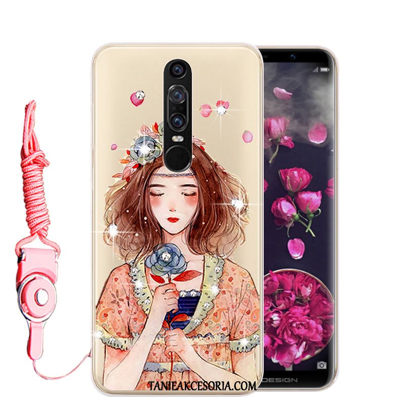 Etui Huawei Mate Rs Miękki Zielony Rhinestone, Pokrowce Huawei Mate Rs Telefon Komórkowy Silikonowe Anti-fall