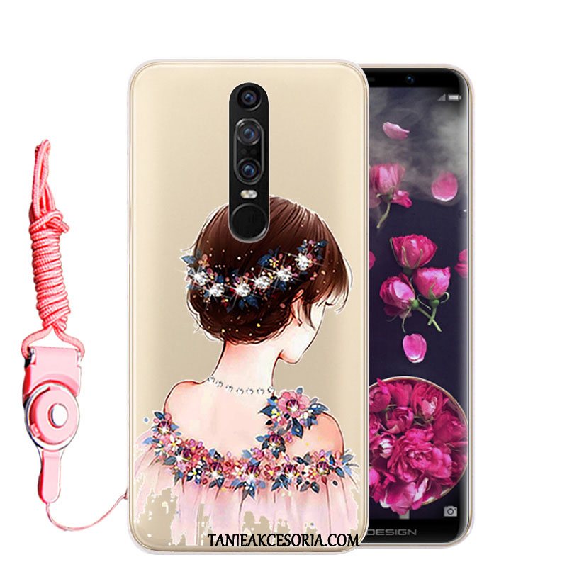 Etui Huawei Mate Rs Miękki Zielony Rhinestone, Pokrowce Huawei Mate Rs Telefon Komórkowy Silikonowe Anti-fall