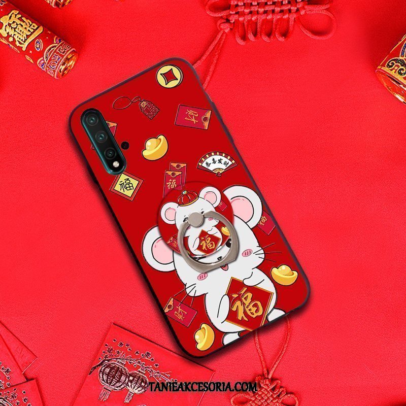 Etui Huawei Nova 5t Anti-fall Telefon Komórkowy Kreatywne, Pokrowce Huawei Nova 5t Filmy Rat Kreskówka