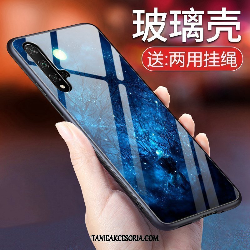 Etui Huawei Nova 5t Kreatywne Osobowość Miękki, Obudowa Huawei Nova 5t Jasny Wiatr Purpurowy