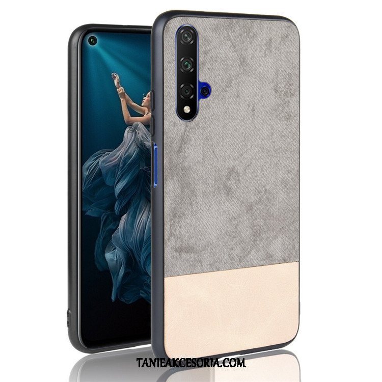 Etui Huawei Nova 5t Mieszane Kolory Tendencja Telefon Komórkowy, Obudowa Huawei Nova 5t Ochraniacz All Inclusive Czarny