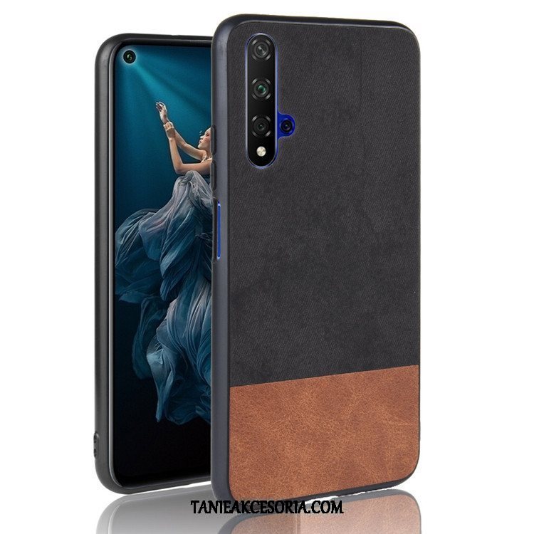 Etui Huawei Nova 5t Mieszane Kolory Tendencja Telefon Komórkowy, Obudowa Huawei Nova 5t Ochraniacz All Inclusive Czarny