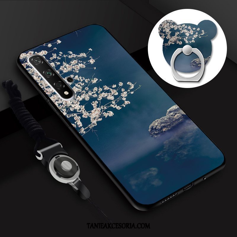 Etui Huawei Nova 5t Silikonowe Ochraniacz Niebieski, Futerał Huawei Nova 5t Telefon Komórkowy