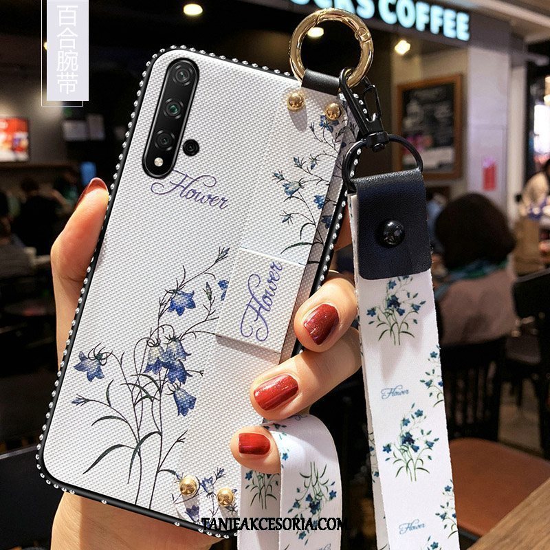 Etui Huawei Nova 5t Telefon Komórkowy Kreatywne Anti-fall, Obudowa Huawei Nova 5t Biały Silikonowe Ochraniacz