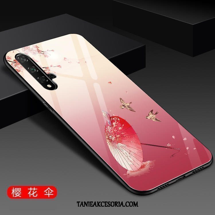 Etui Huawei Nova 5t Telefon Komórkowy Świeży Tendencja, Obudowa Huawei Nova 5t Szkło Niebieski All Inclusive