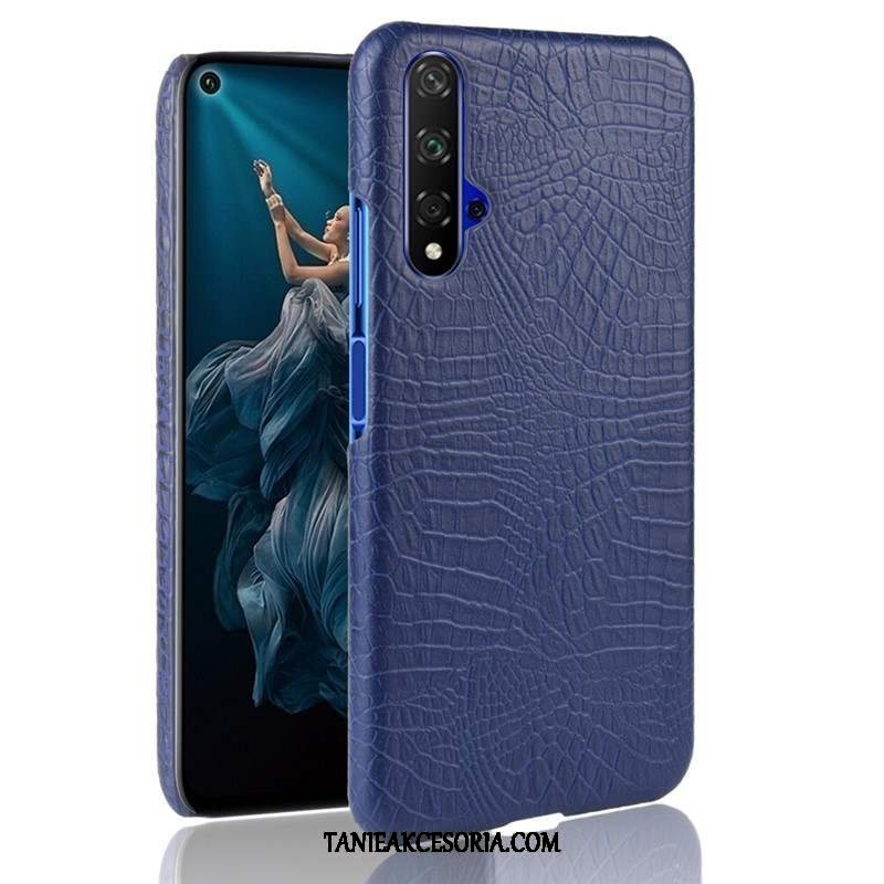 Etui Huawei Nova 5t Tendencja Nubuku Lekki I Cienki, Obudowa Huawei Nova 5t Trudno Niebieski Telefon Komórkowy