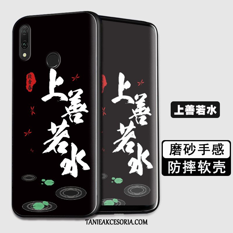 Etui Huawei P Smart 2019 Niebieski Silikonowe Telefon Komórkowy, Obudowa Huawei P Smart 2019 Tendencja Ochraniacz Miękki