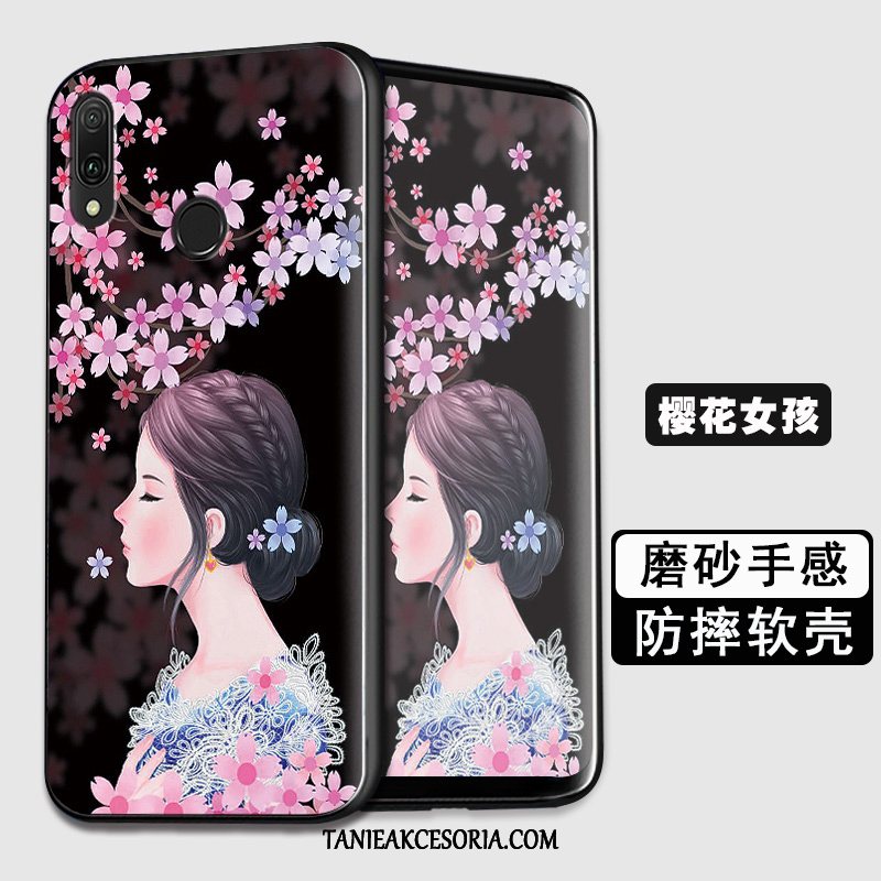 Etui Huawei P Smart 2019 Niebieski Silikonowe Telefon Komórkowy, Obudowa Huawei P Smart 2019 Tendencja Ochraniacz Miękki