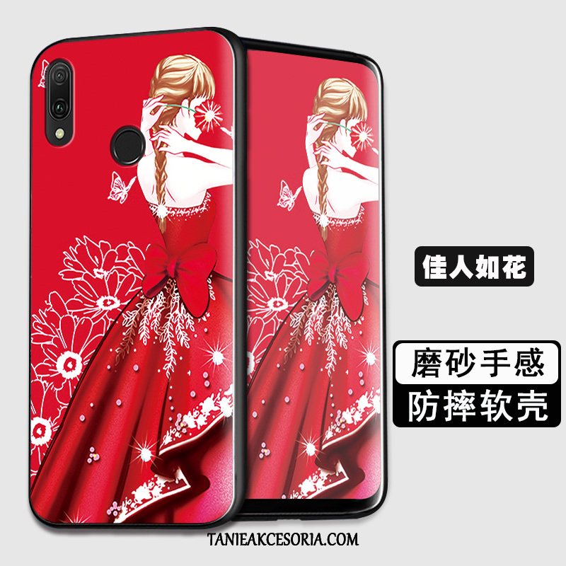 Etui Huawei P Smart 2019 Niebieski Silikonowe Telefon Komórkowy, Obudowa Huawei P Smart 2019 Tendencja Ochraniacz Miękki