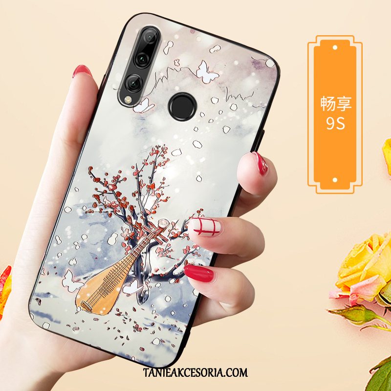 Etui Huawei P Smart+ 2019 Ochraniacz Nubuku Telefon Komórkowy, Futerał Huawei P Smart+ 2019 Silikonowe Relief All Inclusive