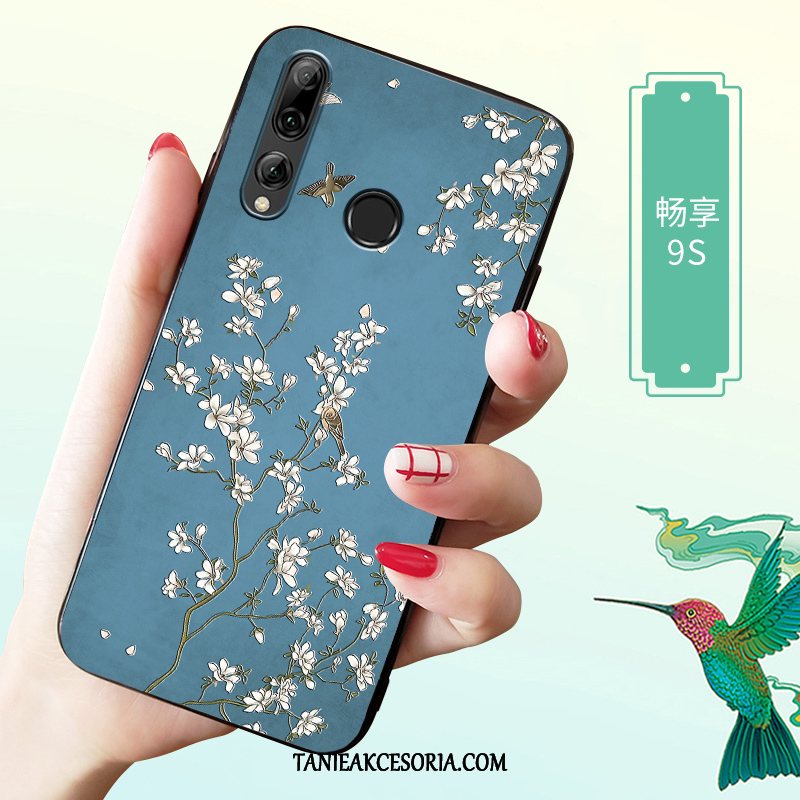 Etui Huawei P Smart+ 2019 Ochraniacz Nubuku Telefon Komórkowy, Futerał Huawei P Smart+ 2019 Silikonowe Relief All Inclusive