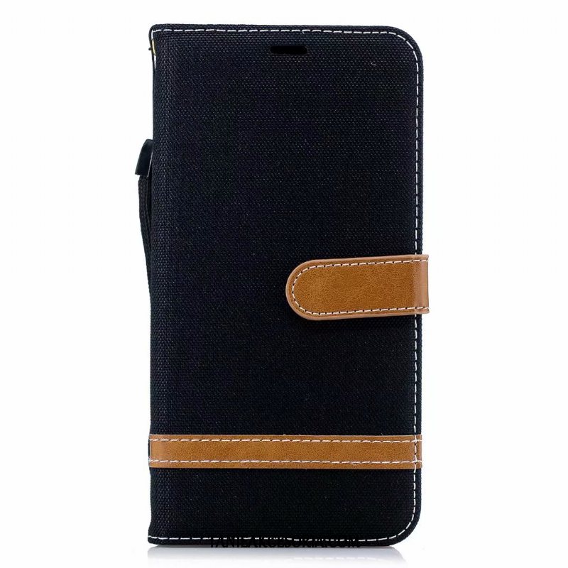 Etui Huawei P Smart+ Denim Telefon Komórkowy Ochraniacz, Obudowa Huawei P Smart+ Czarny All Inclusive Mieszane Kolory